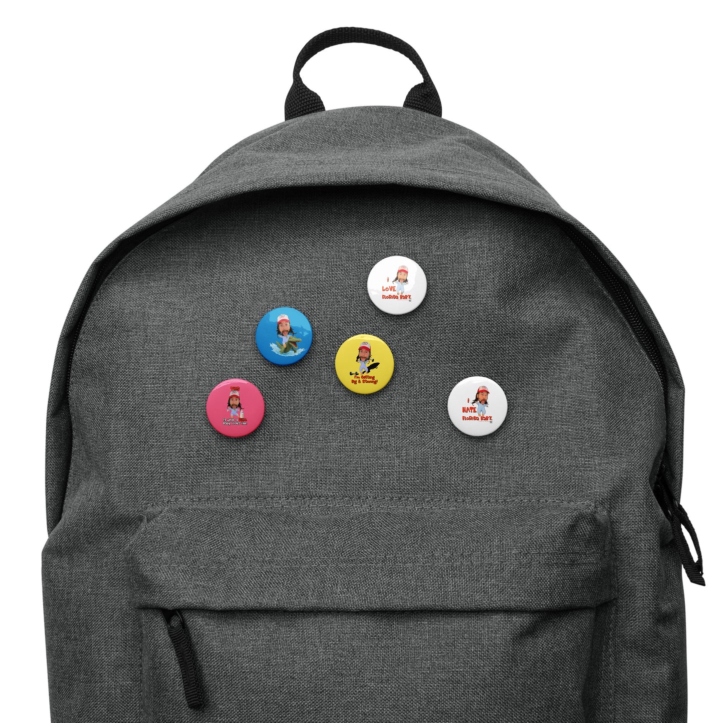 Florida Baby™ Pin Buttons Collectible Set – 5 Hilarious Designs