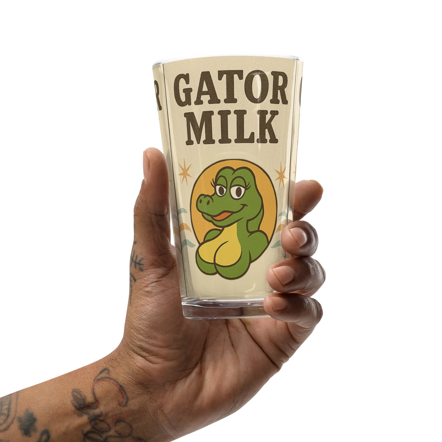 Gator Milk™ pint glass