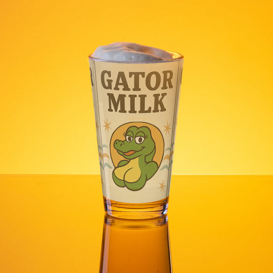 Gator Milk™ pint glass