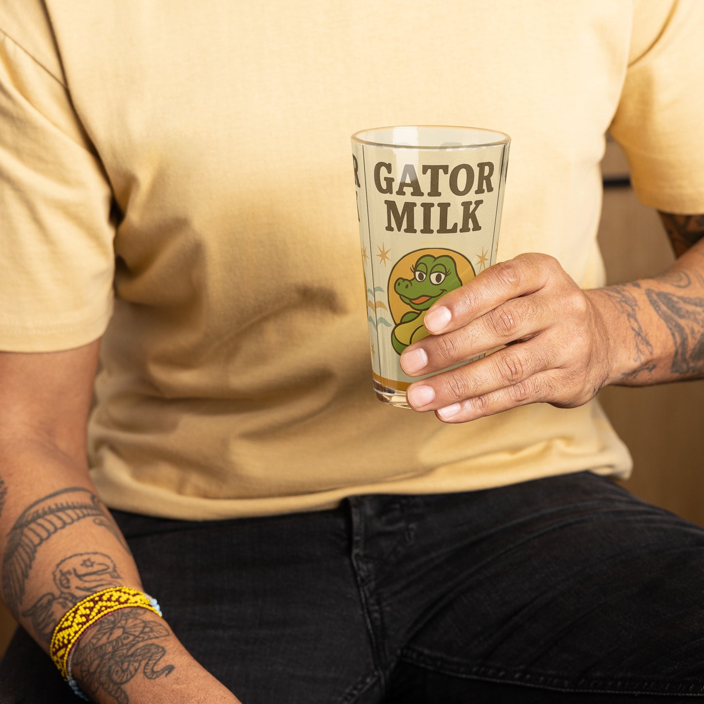 Gator Milk™ pint glass